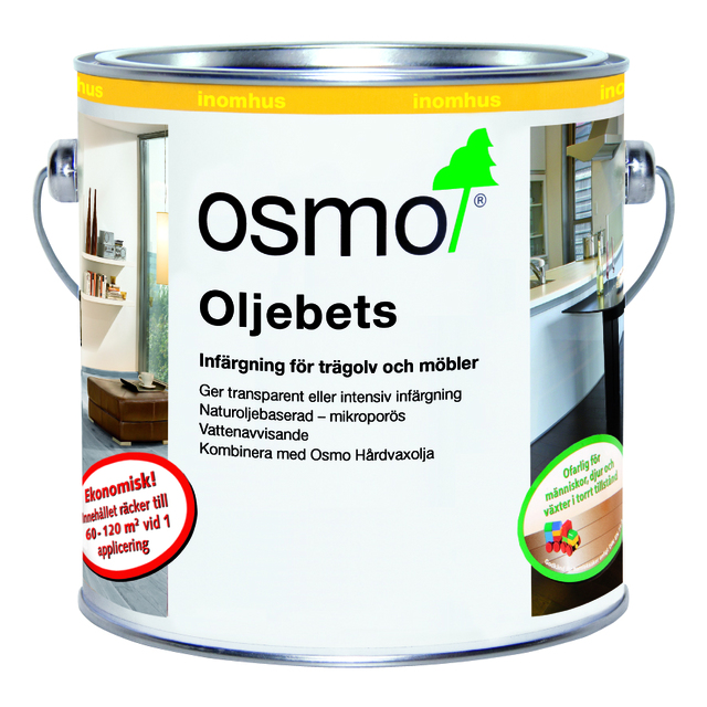 OLJEBETS 3590 OSMO SVART 2,5L N | Beijerbygg Byggmaterial